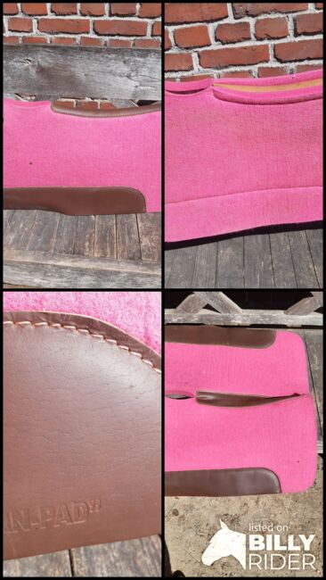 Westernpad, Barnpad/Wollfilz, pink  neu, Barnpad/Alpenpad , Kerstin Obst , Western Pads, Dortmund, Image 5