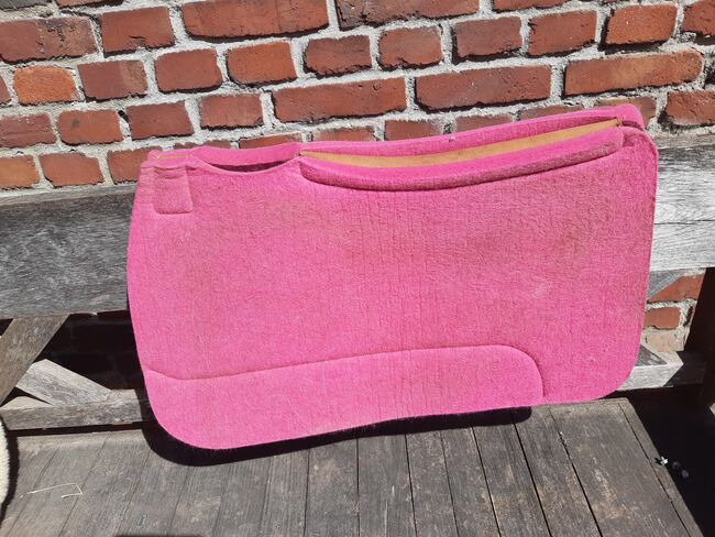 Westernpad, Barnpad/Wollfilz, pink  neu, Barnpad/Alpenpad , Kerstin Obst , Western Pads, Dortmund, Image 4