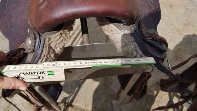 Westernsattel 16" EAMORS Orig. USA, EAMORS, Mandy Wasmund, Western Saddle, Mellenthin, Image 9