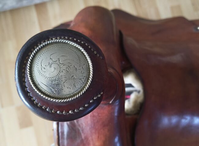 Westernsattel 16" / Arbeits-/ Roping-Sattel / mit Patina, Unbekannt  1795, Birgit, Western Saddle, Leipzig, Image 6