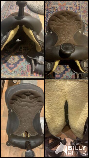 Western saddle 16inch brown, Wintec, Lauren, Western Saddle, Edenbridge, Image 6