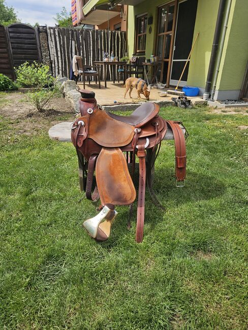 Westernsattel 7p wade, Deuber 7p Wade Sattel, Katharina Pillinger , Western Saddle, Taimering , Image 2