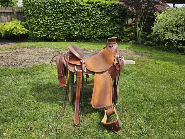 Westernsattel 7p wade, Deuber 7p Wade Sattel, Katharina Pillinger , Western Saddle, Taimering , Image 4