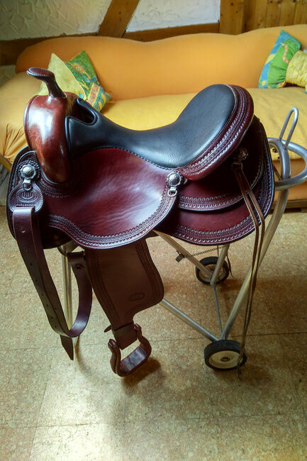 Westernsattel neuwertig, LE Selle Italiana, Andrea Stehbach, Western Saddle, Neusorg, Image 10