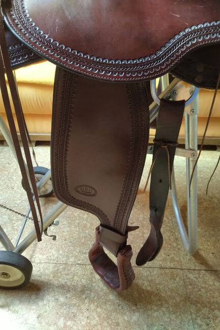 Westernsattel neuwertig, LE Selle Italiana, Andrea Stehbach, Western Saddle, Neusorg, Image 7