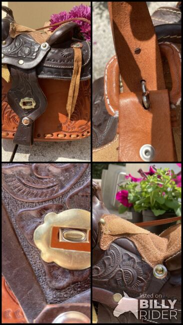Western Sattel Tasche, Leder, handgemacht, USA, Nadine, Other, Siegen, Image 16