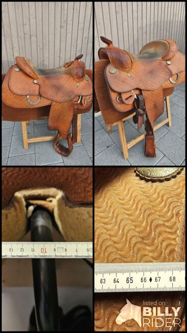 Westernsattel, Blue Ribbon  Imperial, Allround , Monica Hinteregger , Western Saddle, Eich, Image 6