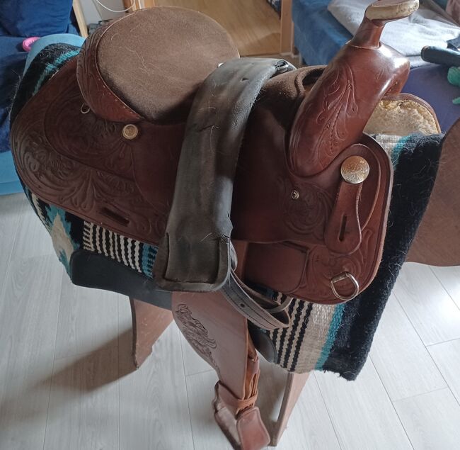 Westernsattel Bona Allen, Bona Allen  9210, Romy Stephan , Western Saddle, Sprakensehl, Image 2