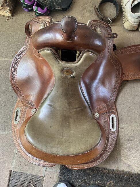 Westernsattel, Boots Western reining , Christa Rohrer Künne, Western Saddle, Weinsberg, Image 4