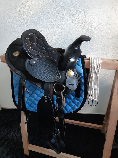 Westernsattel und Zaum, Michaela Pendt, Western Saddle, Kulmerau, Image 2