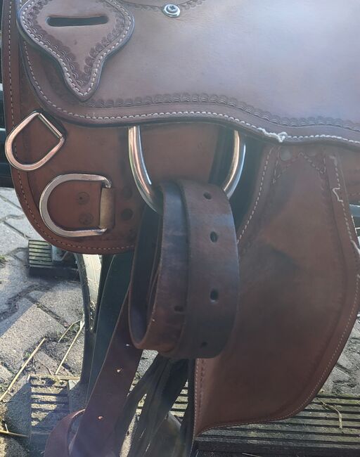Westernsattel Braun breit weicher Sitz, Melanie , Western Saddle, Mönchengladbach , Image 10