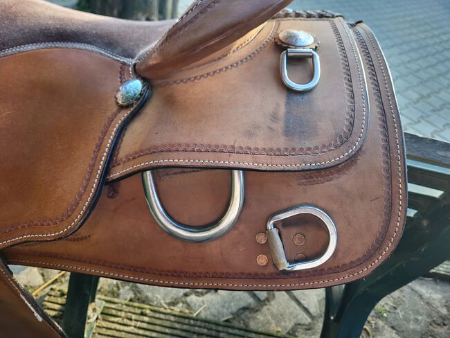 Westernsattel Braun breit weicher Sitz, Melanie , Western Saddle, Mönchengladbach , Image 11