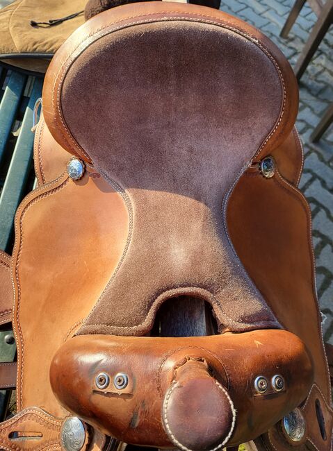Westernsattel Braun breit weicher Sitz, Melanie , Western Saddle, Mönchengladbach , Image 12