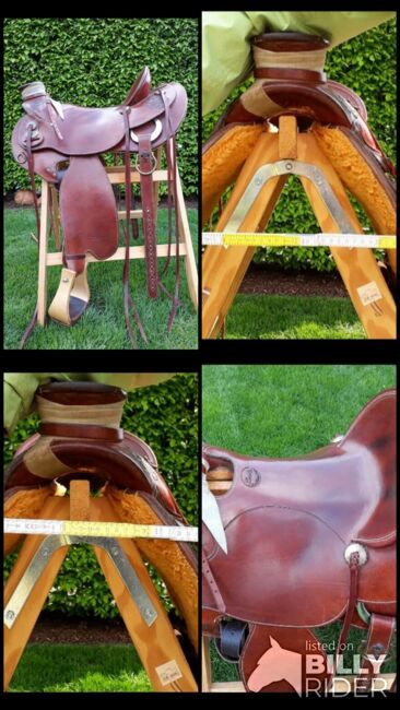 Westernsattel Wadesattel Buckaroo Vaquero, LaVilla, Julia, Western Saddle, Wenden, Image 6