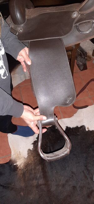 Westernsattel Kaltblut 17 ", Lamicell, Lisa, Western Saddle, Aremberg, Image 4