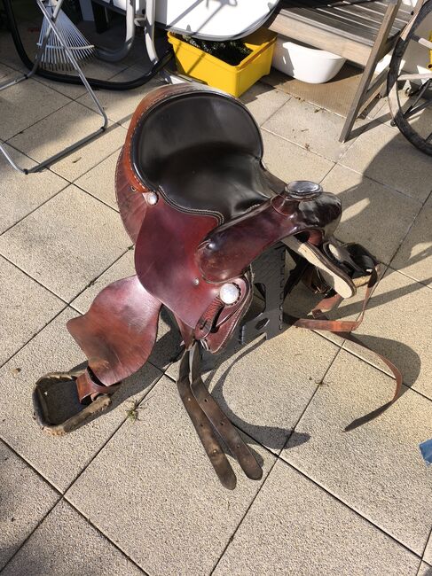 Westernsattel Continental 125, Continental  125, Claudia Hotter, Western Saddle, Niederbreitenbach, Image 4