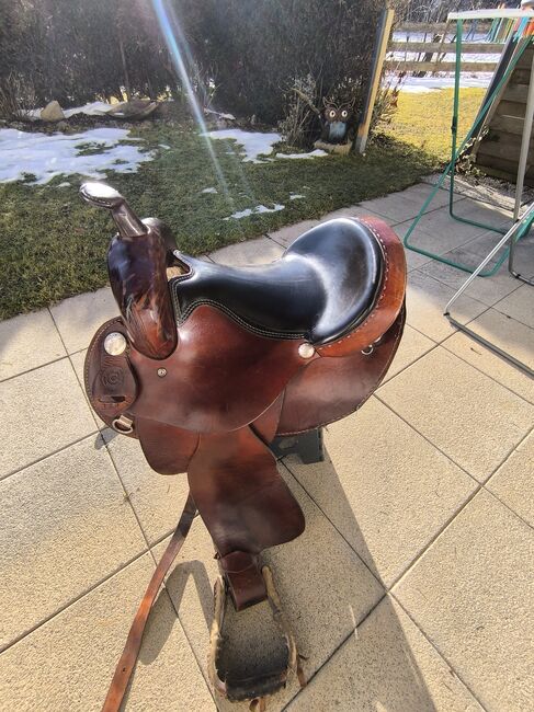 Westernsattel Continental 125, Continental  125, Claudia Hotter, Western Saddle, Niederbreitenbach, Image 11