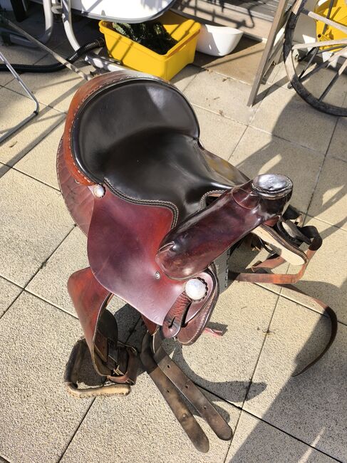 Westernsattel Continental 125, Continental  125, Claudia Hotter, Western Saddle, Niederbreitenbach, Image 2