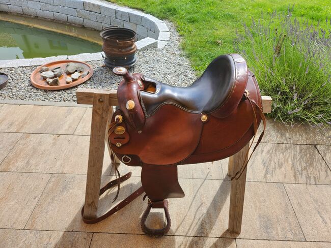 Westernsattel continental, Continental saddlery classic Ider , Manuela Hubner , Western Saddle, Ortenburg , Image 4