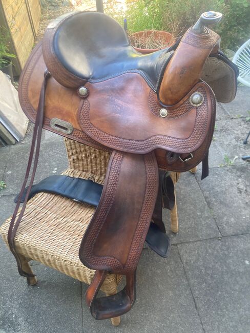 Westernsattel, Continental Saddlery Co., Janina Röhrig, Western Saddle, Braunfels, Image 10
