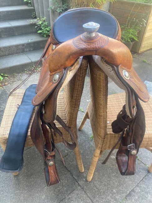 Westernsattel, Continental Saddlery Co., Janina Röhrig, Western Saddle, Braunfels, Image 11