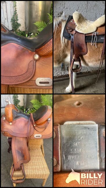 Westernsattel, Continental Saddlery Co., Janina Röhrig, Western Saddle, Braunfels, Image 20