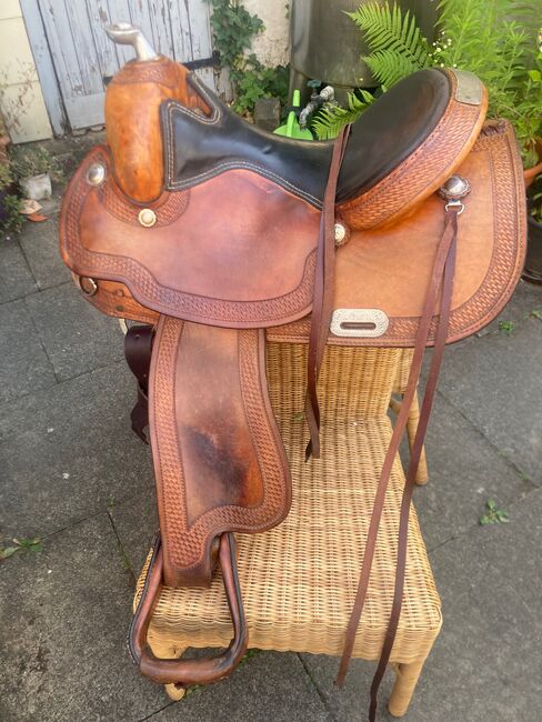 Westernsattel, Continental Saddlery Co., Janina Röhrig, Western Saddle, Braunfels, Image 19