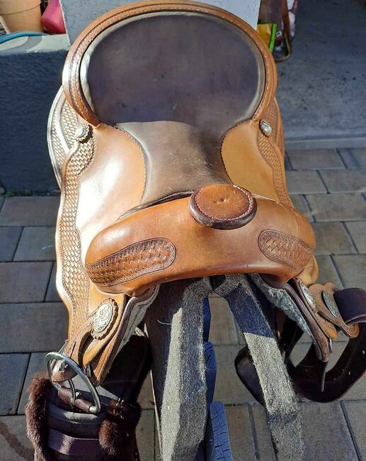 Westernsattel Continental Saddlery Equiflex mit der Baumnummer 46, Continental Saddlery Equiflex, Claudia Zenke, Western Saddle, Frankenthal, Image 7