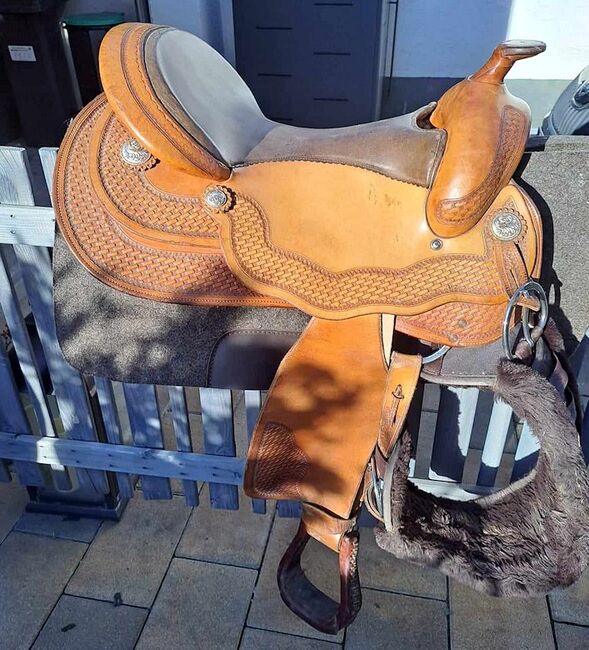 Westernsattel Continental Saddlery Equiflex mit der Baumnummer 46, Continental Saddlery Equiflex, Claudia Zenke, Western Saddle, Frankenthal, Image 6