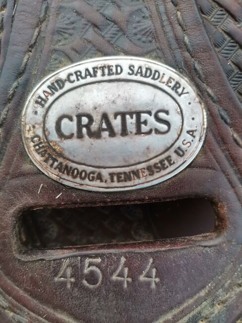 Westernsattel CRATES 4544, Crates 4544, Gaby Adamietz , Western Saddle, Sankt Johann, Image 3