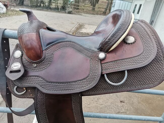 Westernsattel CRATES 4544, Crates 4544, Gaby Adamietz , Western Saddle, Sankt Johann, Image 2