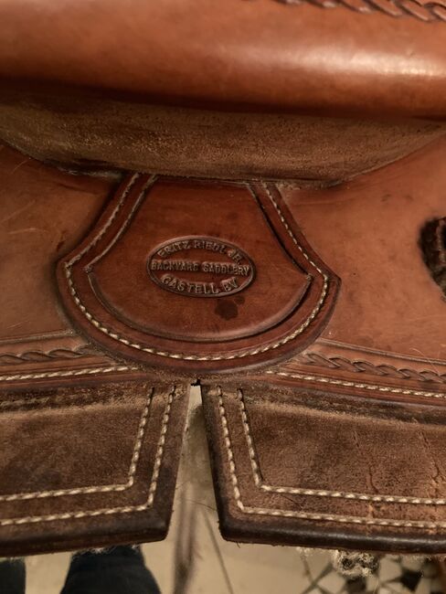 Westernsattel Custom Made Wade Arbeitssattel Backyard Saddlery Fritz Riedl 15“, Fritz Riedl Backyard Saddlery , Niki, Western Saddle, Bad Mergentheim, Image 11