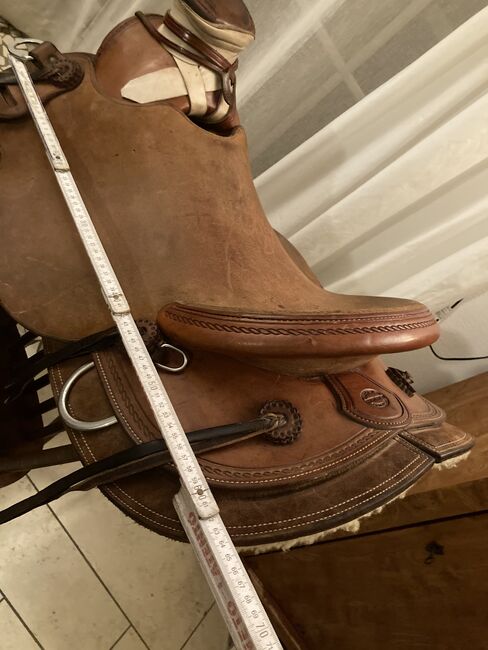 Westernsattel Custom Made Wade Arbeitssattel Backyard Saddlery Fritz Riedl 15“, Fritz Riedl Backyard Saddlery , Niki, Western Saddle, Bad Mergentheim, Image 18