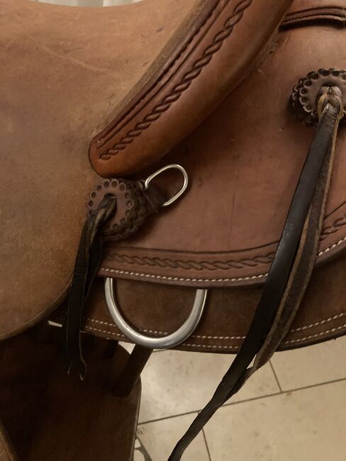 Westernsattel Custom Made Wade Arbeitssattel Backyard Saddlery Fritz Riedl 15“, Fritz Riedl Backyard Saddlery , Niki, Western Saddle, Bad Mergentheim, Image 10