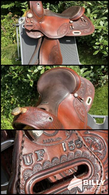 Westernsattel D&P, Deuber und Partner  Ultraflex Western Dressage , Gina Fessel , Western Saddle, Quedlinburg , Image 4