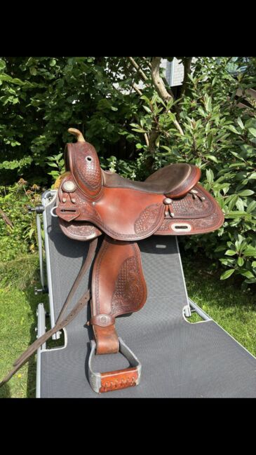 Westernsattel D&P, Deuber und Partner  Ultraflex Western Dressage , Gina Fessel , Western Saddle, Quedlinburg 