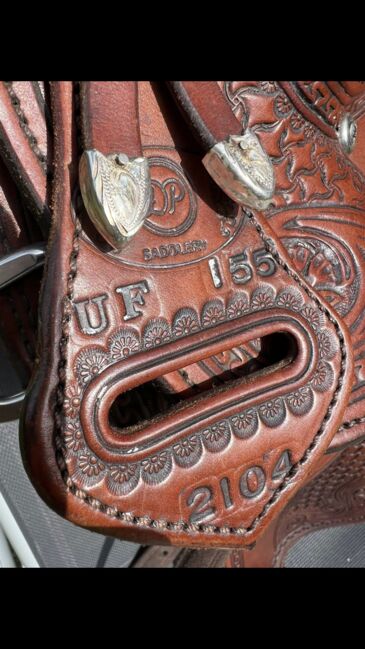 Westernsattel D&P, Deuber und Partner  Ultraflex Western Dressage , Gina Fessel , Western Saddle, Quedlinburg , Image 3