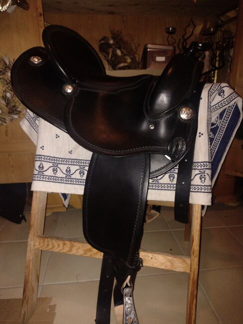 Westernsattel Deuber und Partner, Deuber und Partner Flex fit vario oldstyle FF1805, Hannah Huber, Western Saddle, Weyregg