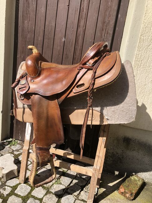 Westernsattel Deuber&Partner, 16“ Sitz, Deuber&Partner  1405, Rabea, Western Saddle, Osterfeld/Kleinhelmsdorf, Image 8