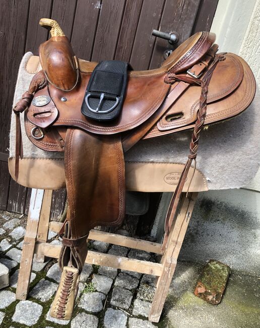 Westernsattel Deuber&Partner, 16“ Sitz, Deuber&Partner  1405, Rabea, Western Saddle, Osterfeld/Kleinhelmsdorf