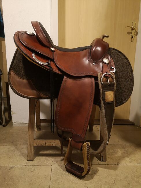 Westernsattel, Deuber&Partner FLEX FIT Vario memphis Reiner 7705, Jacqueline Schwab , Western Saddle, Monheim, Image 7