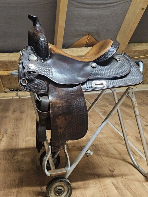 Westernsattel Deuber und Partner 16 Zoll 03 Fork CL 1032 schwung, Deuber und Partner  1032, Line, Western Saddle, Hamburg