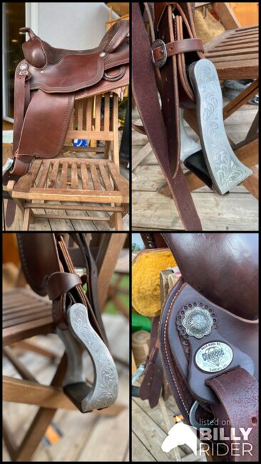 Westernsattel Diamond C kaum gebraucht, Diamond C, Gertraud Vouk, Western Saddle, Pflach, Image 8