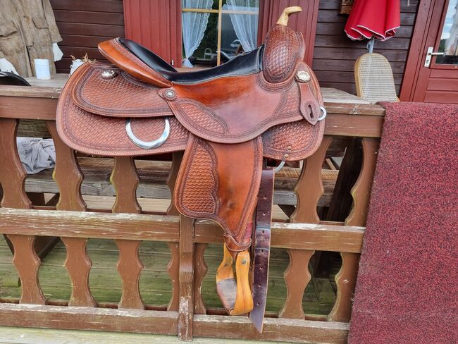 Westernsattel, Double Dee, Kathrin , Bareback pads, Gößweinstein 