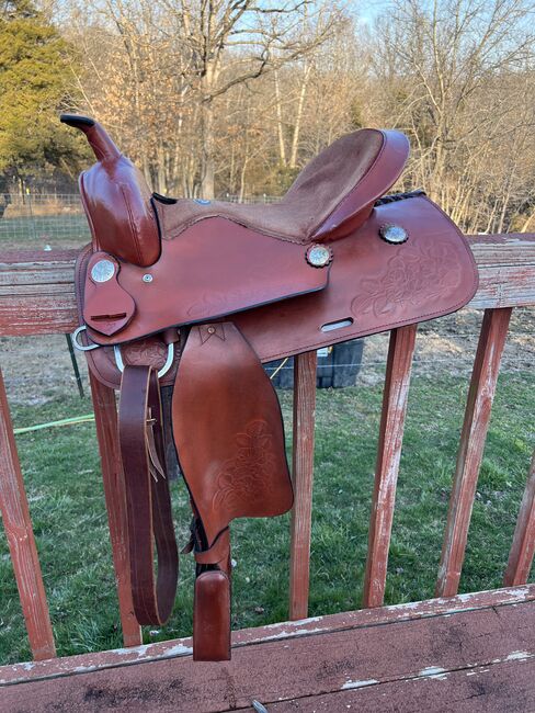 Western Saddle, Double T 5552, Elaine Curtis , Siodło westernowe , Harrisburg