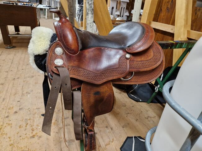 Westernsattel, Equiflex  16 72  Semi Full Quarter   Reiner, Sylvana Waldkircher , Western Saddle, Eggingen, Image 11