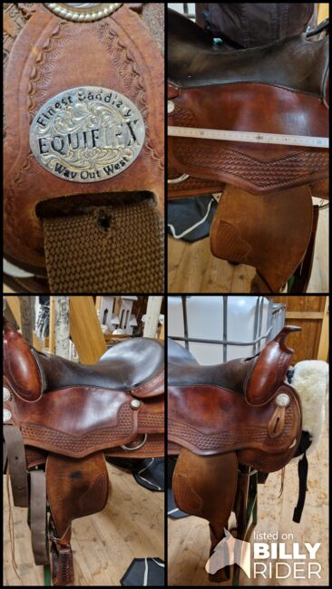 Westernsattel, Equiflex  16 72  Semi Full Quarter   Reiner, Sylvana Waldkircher , Western Saddle, Eggingen, Image 15