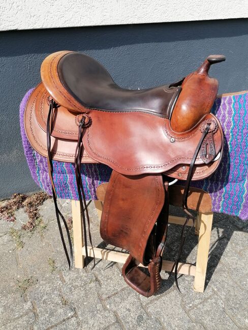 Westernsattel Equiflex Continental 186 XXL sehr breit & kurz, Equiflex  186, Cowgirl , Western Saddle, Hahnstätten , Image 6