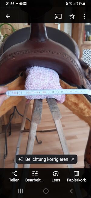 Westernsattel Equiflex Little Snake Dance super gepflegt, Continental  Little Snake Dance Round Skirt, K. Voigt , Western Saddle, Tettnang , Image 10