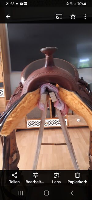 Westernsattel Equiflex Little Snake Dance super gepflegt, Continental  Little Snake Dance Round Skirt, K. Voigt , Western Saddle, Tettnang , Image 4